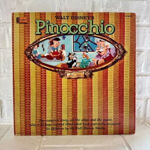 Walt Disney's Story of Pinocchio Vinyl LP Record | A Disneyland Record | Vintage